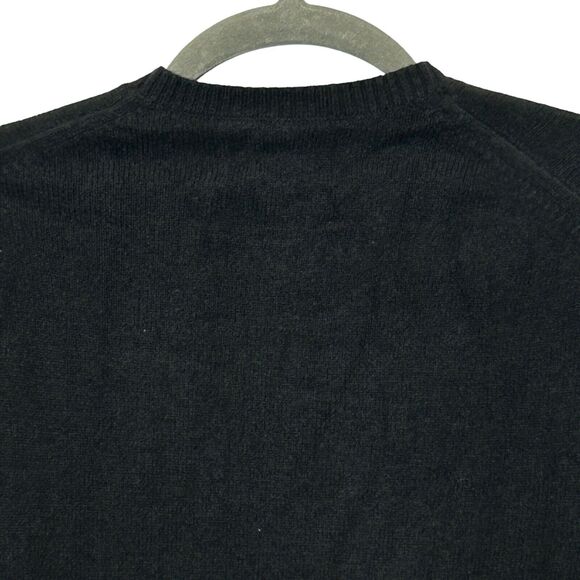 Everlane The Premium Merino Crew Neck Sweater Wool Black Men's XL NWT - Picture 8 of 11